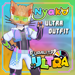 Ultra Outfit for Nyako | VRChat Clothing Addon