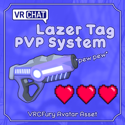 Laser Tag PVP System | VRChat avatar asset