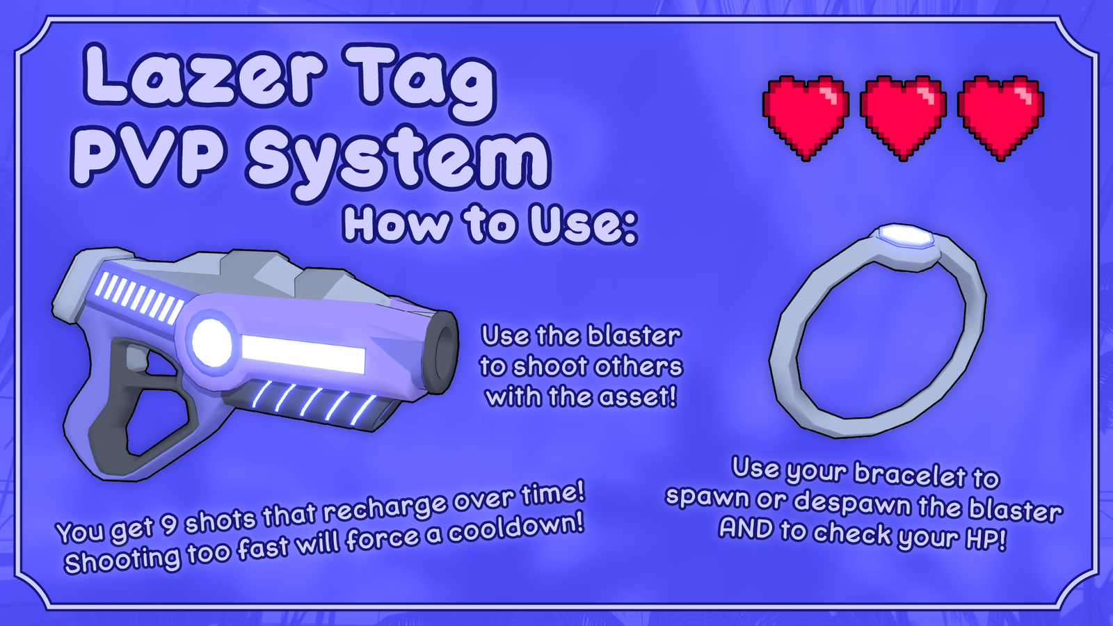 Laser Tag PVP System | VRChat avatar asset