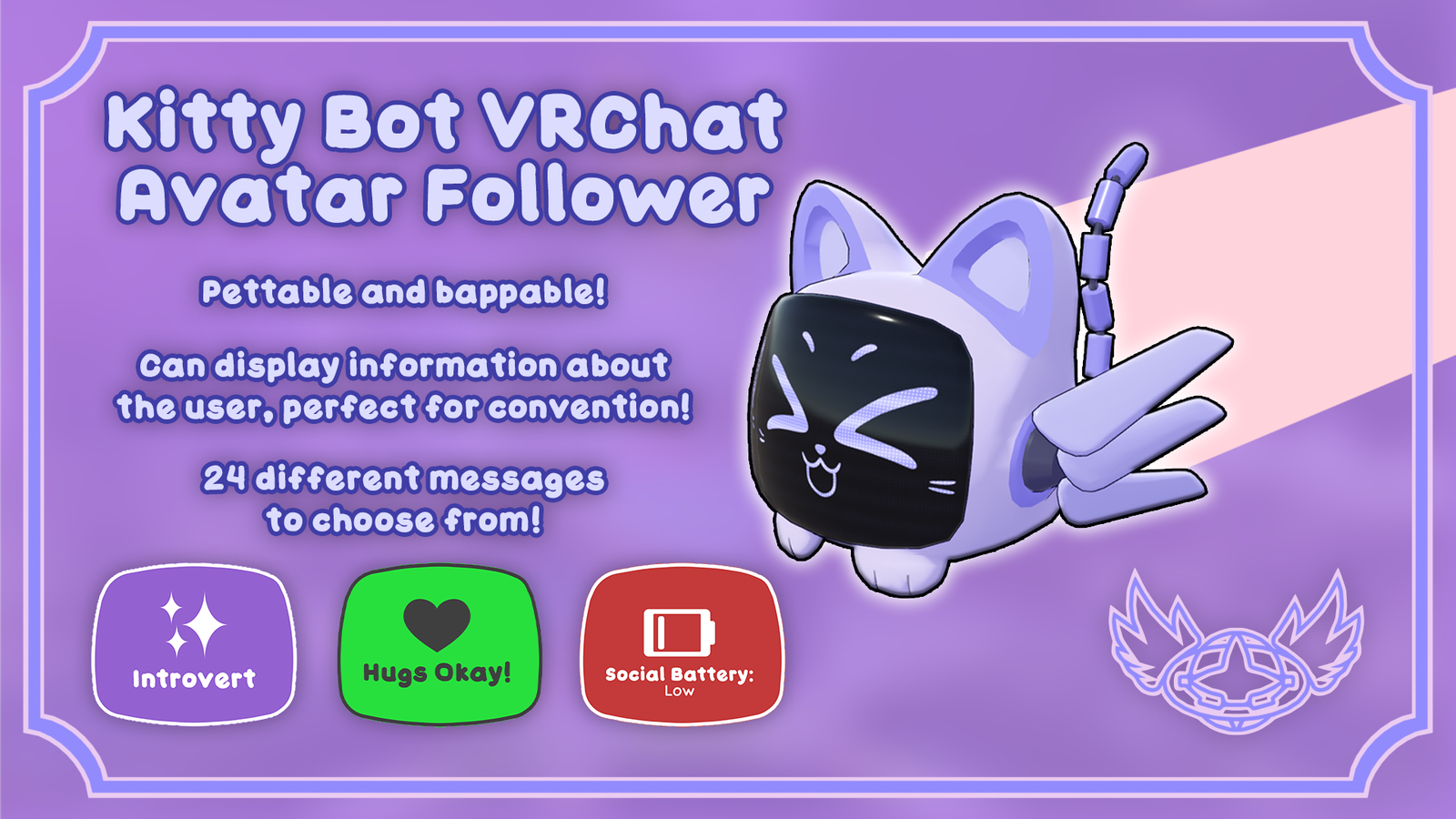 Neko Bot | VRChat Follower Asset