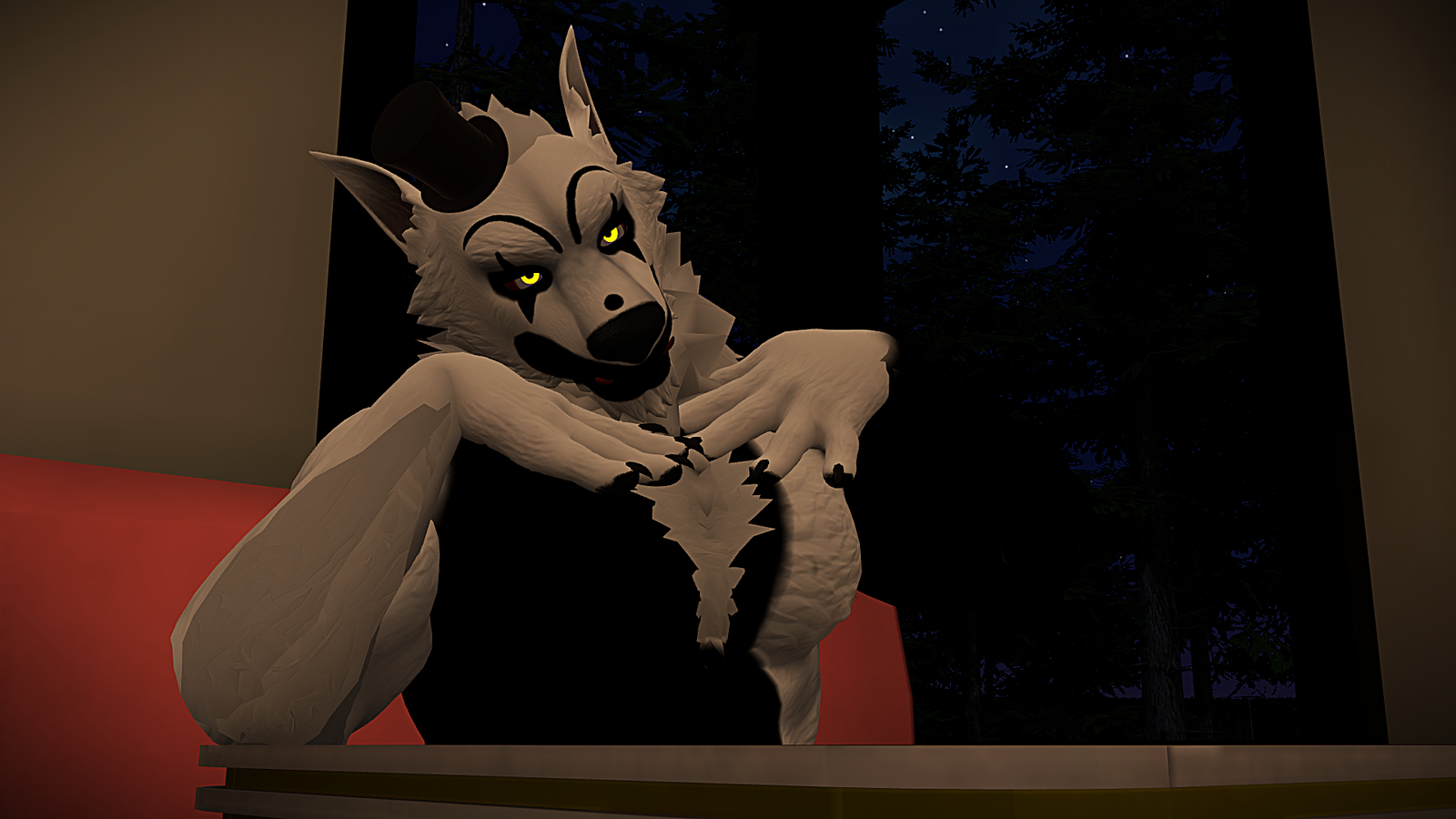 Art The Clown Wolfman 