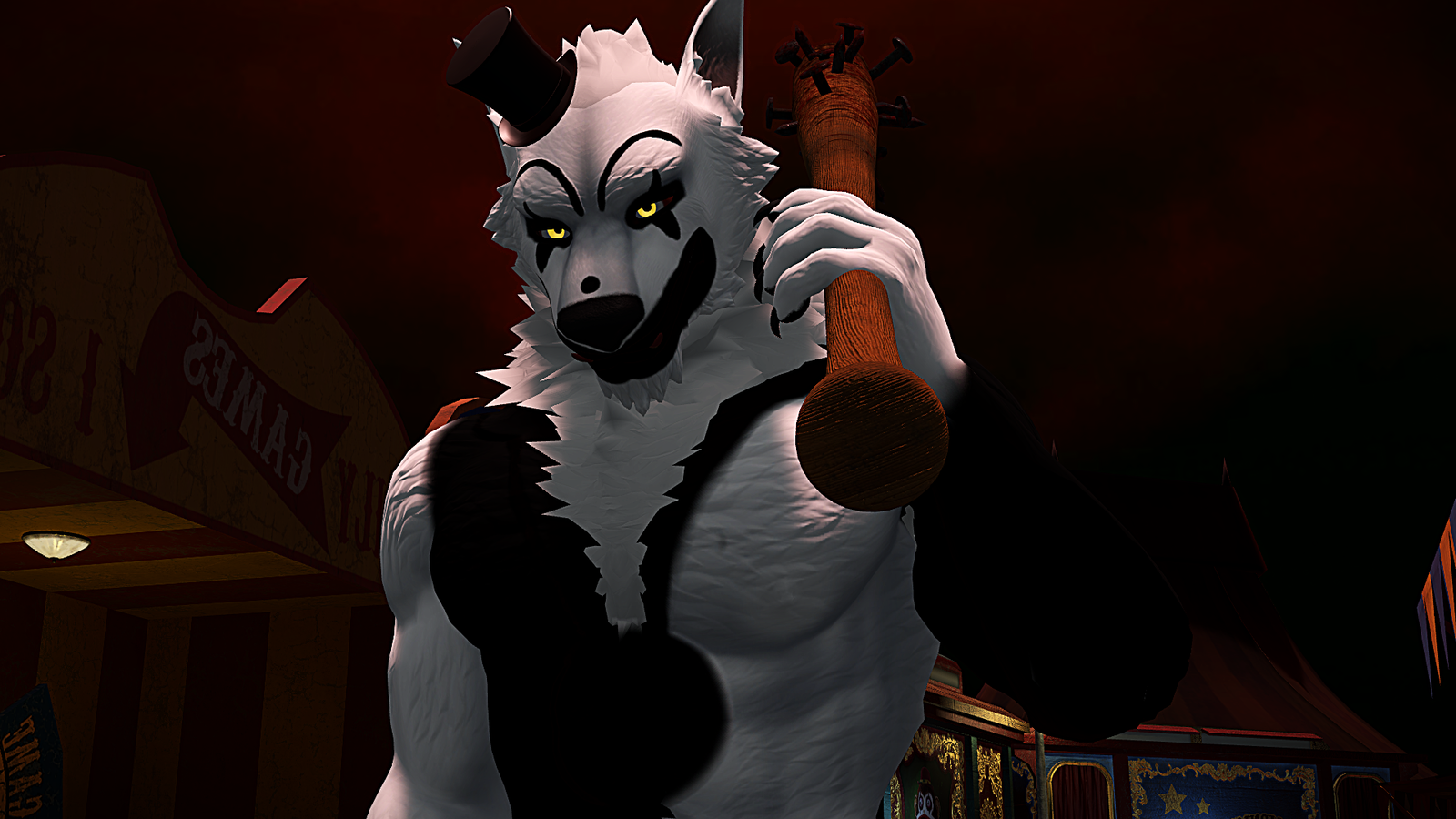 Art The Clown Wolfman