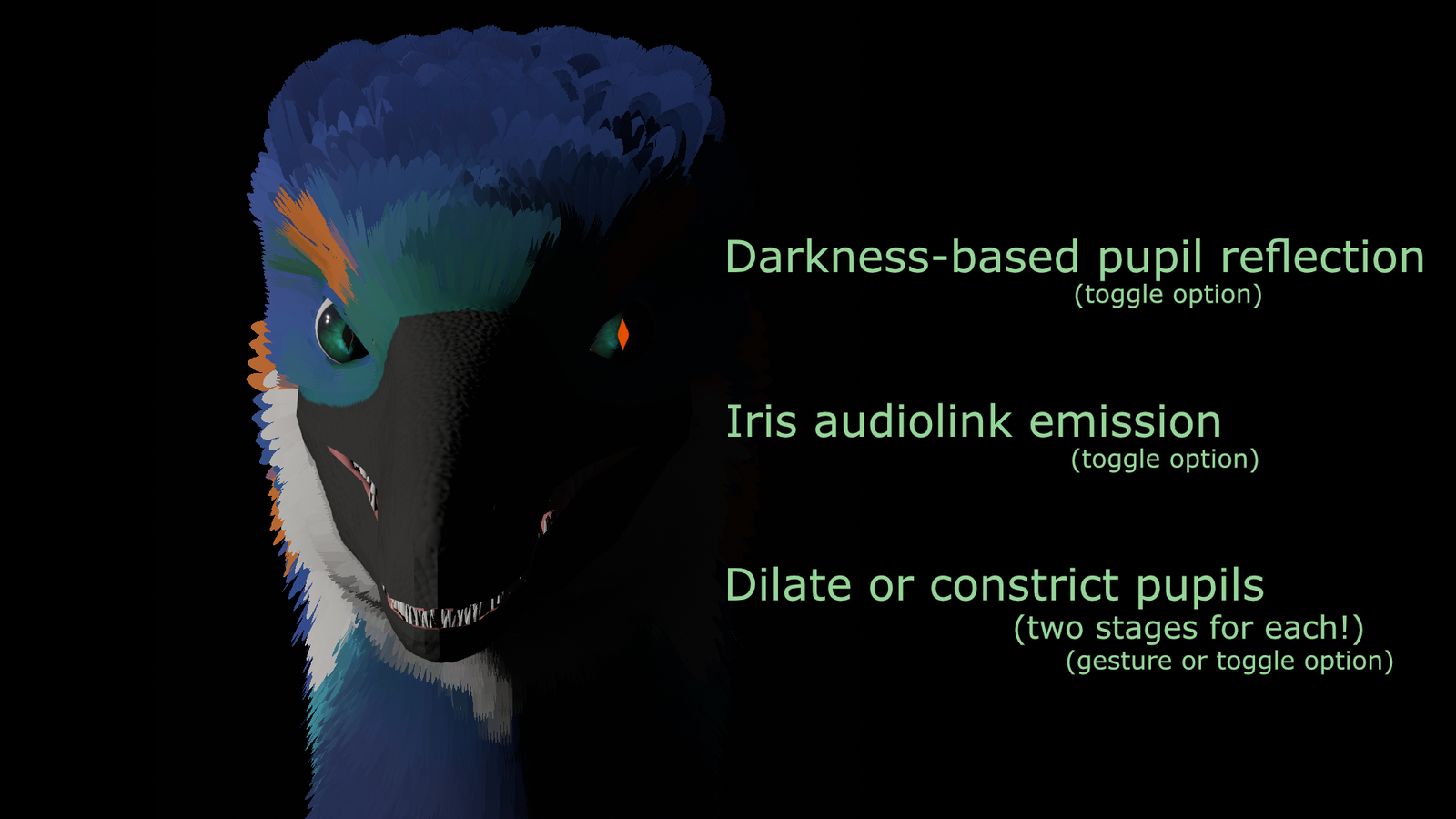 D & A - Austroraptor Avatar for VRChat