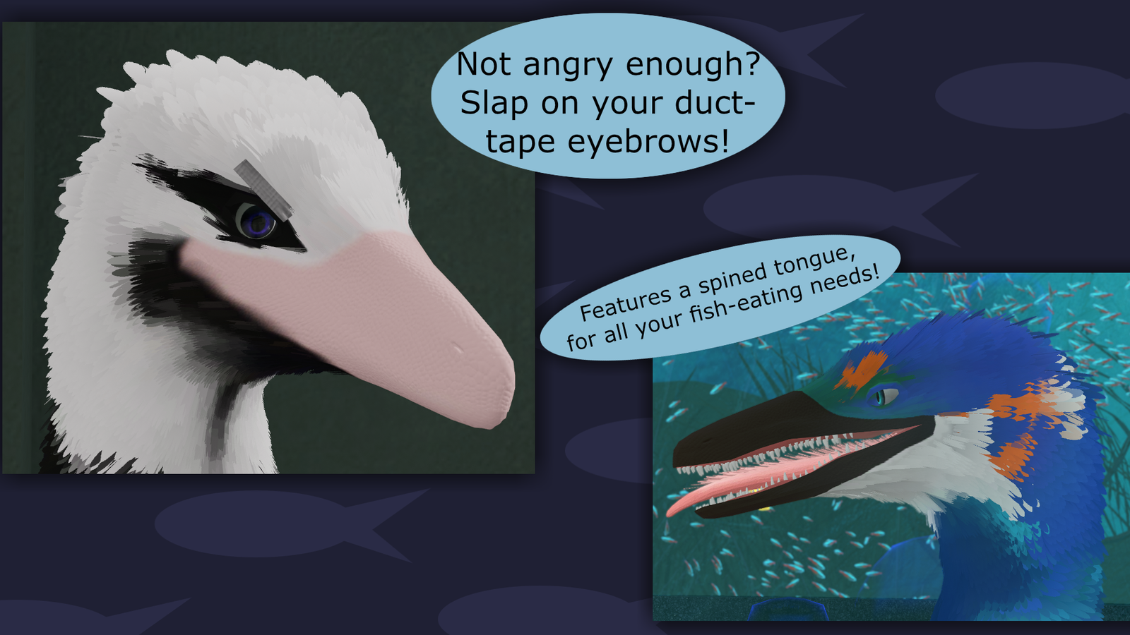 D & A - Austroraptor Avatar for VRChat