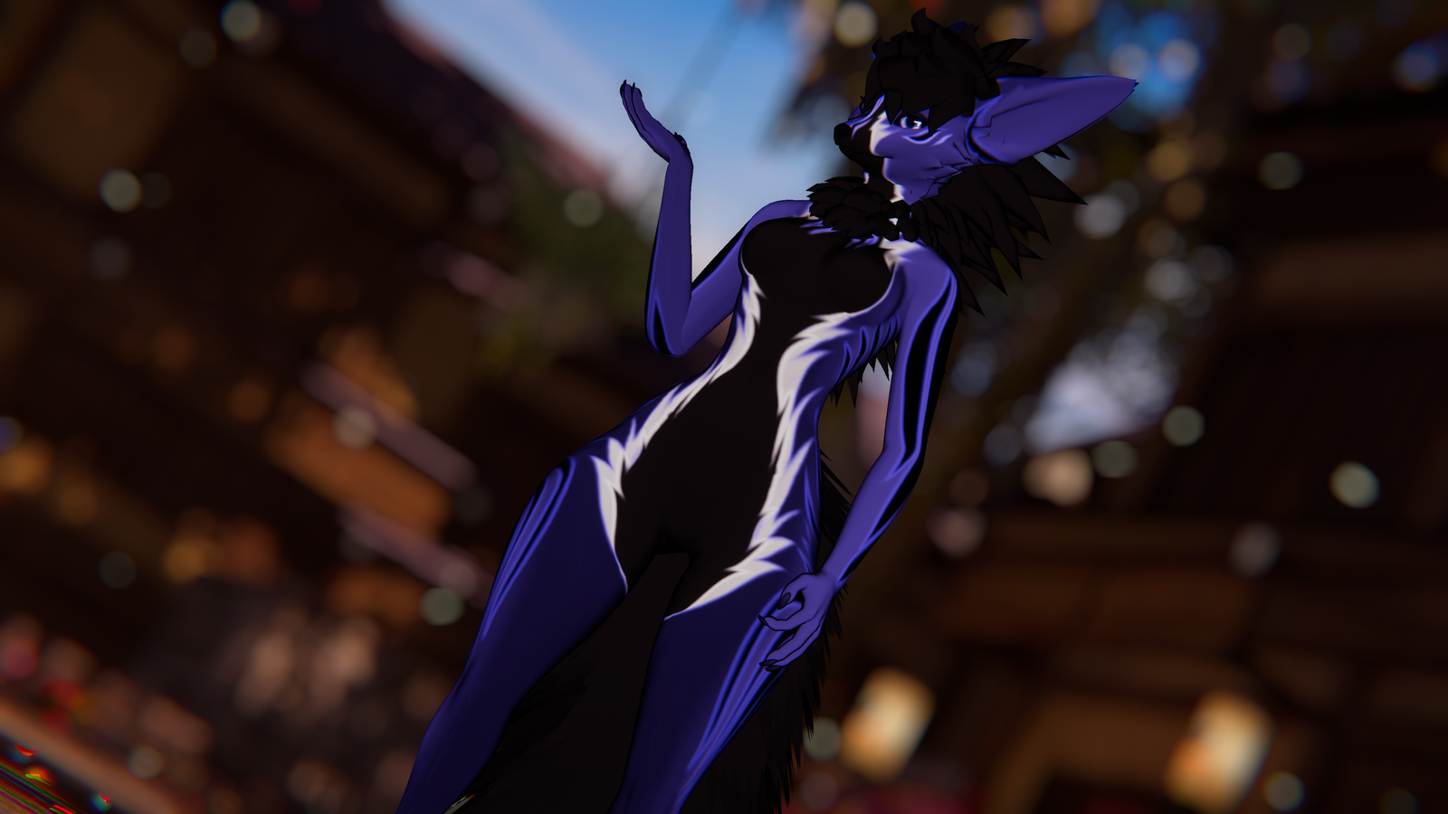 Saphira - Maned wolf lady