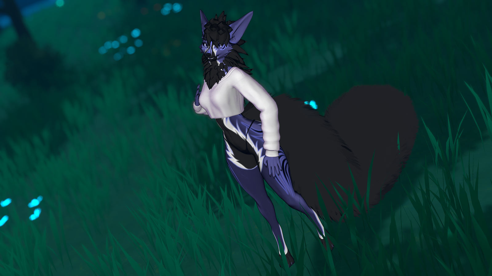 Saphira - Maned wolf lady