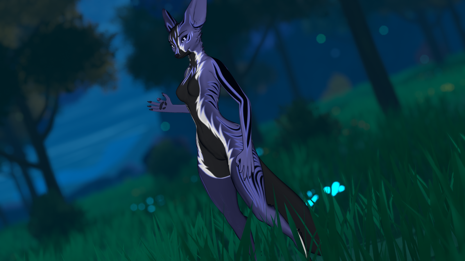 Saphira - Maned wolf lady