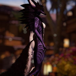 Fyre - Maned wolf lady