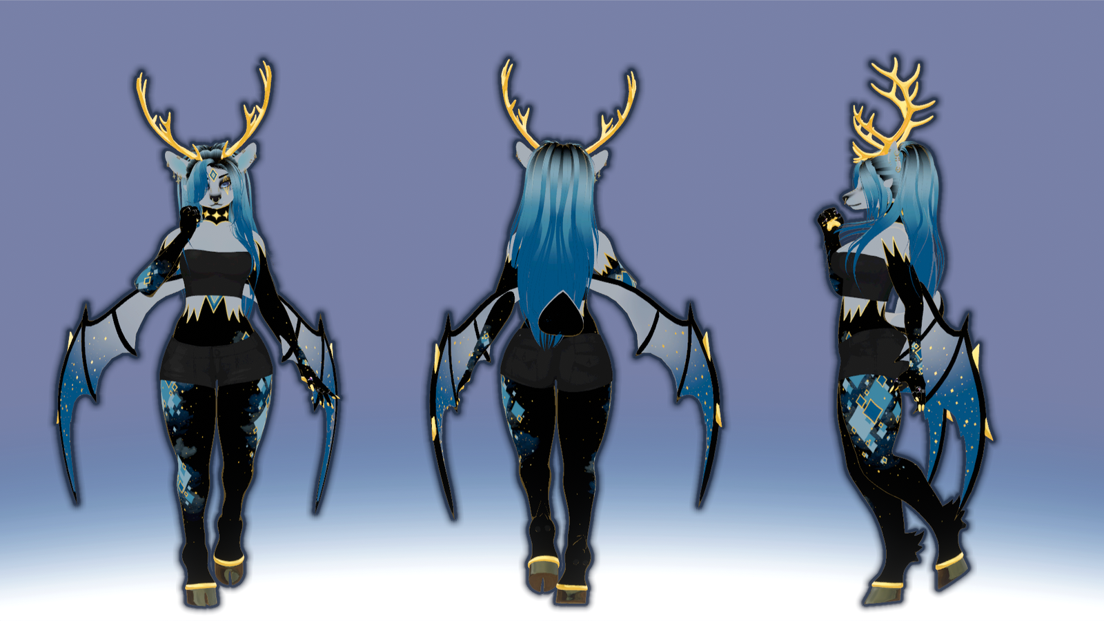 Queen Of Diamonds | Lilith Deer/Goat Hybrid Retexture