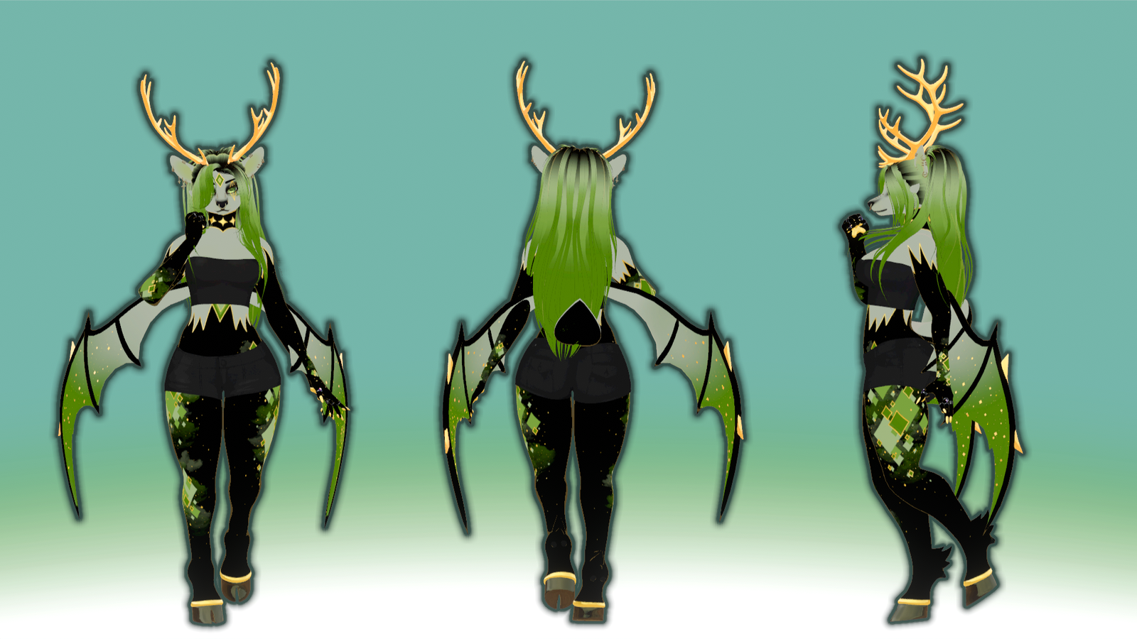 Queen Of Diamonds | Lilith Deer/Goat Hybrid Retexture