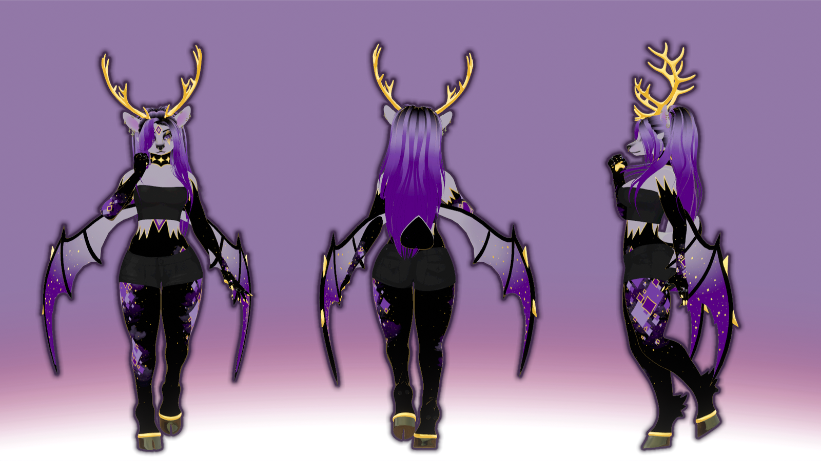Queen Of Diamonds | Lilith Deer/Goat Hybrid Retexture