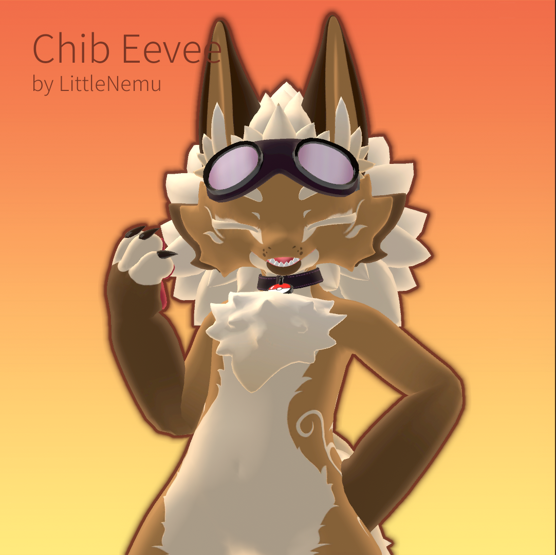 Eevee Novabeast + Chibi Nova!