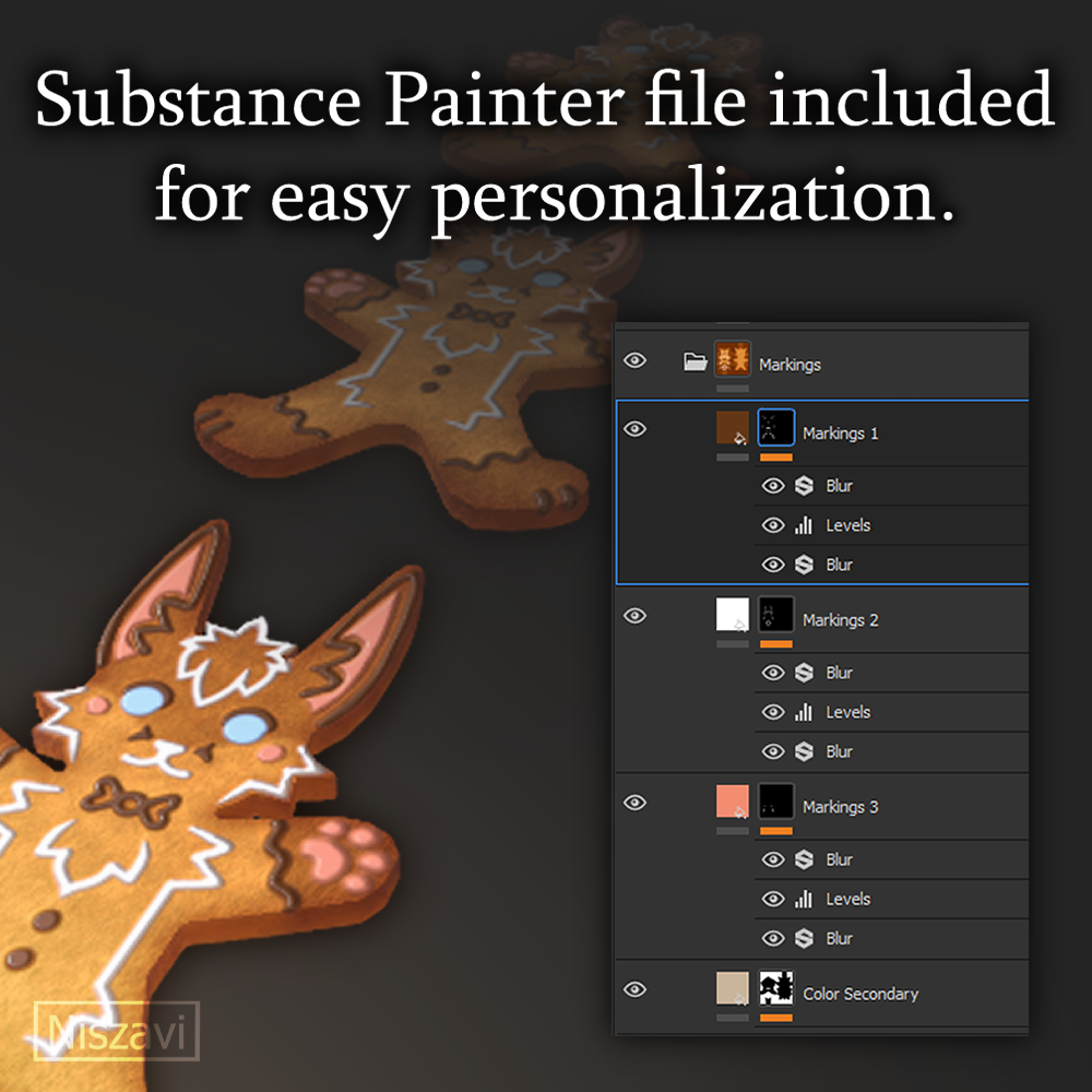 Gingerbread Cookie Fursona
