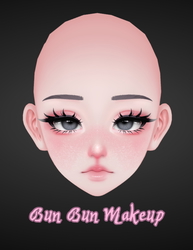 Bun Bun Makeup - chihiro head