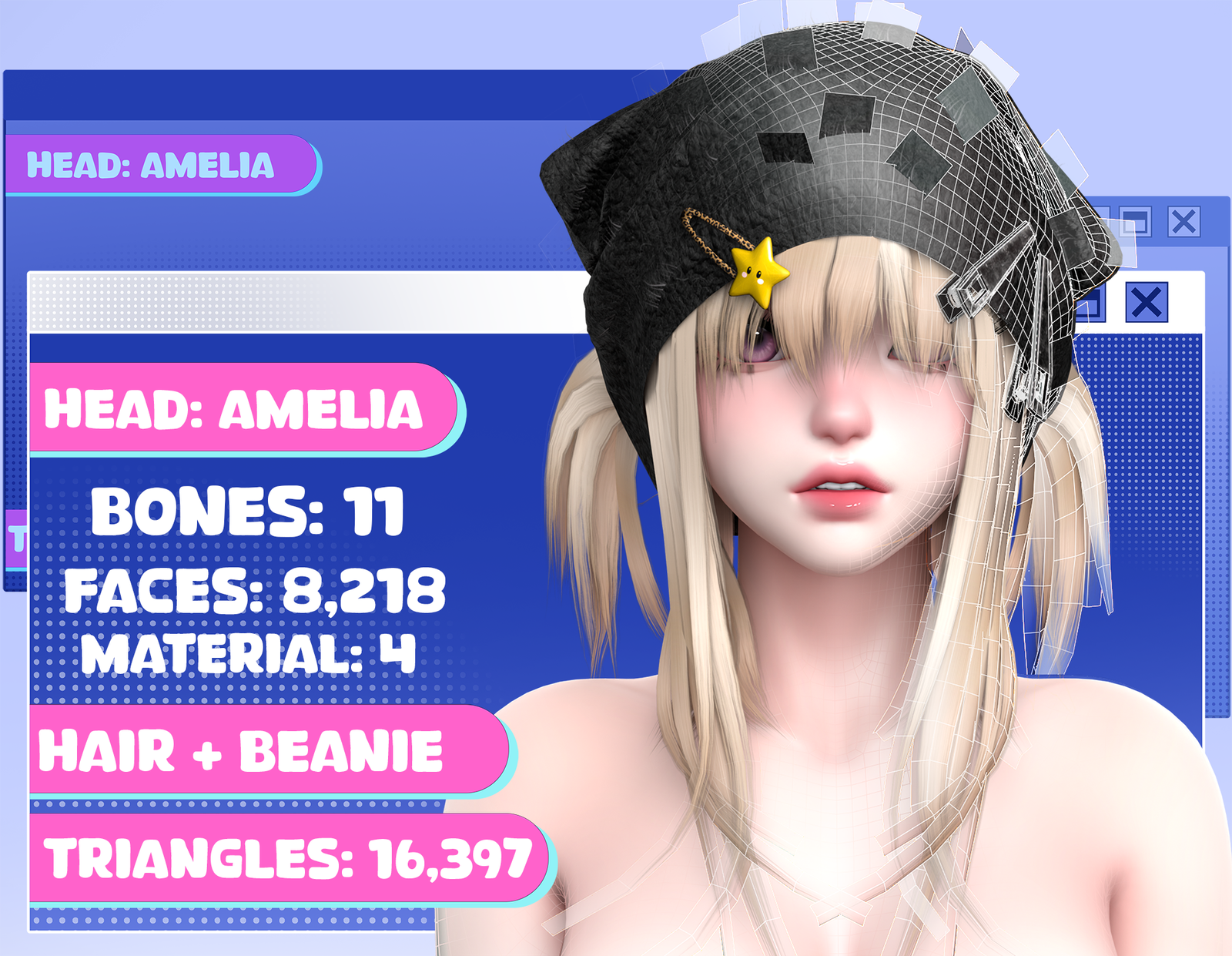 Beanie + Hair | Server Free |