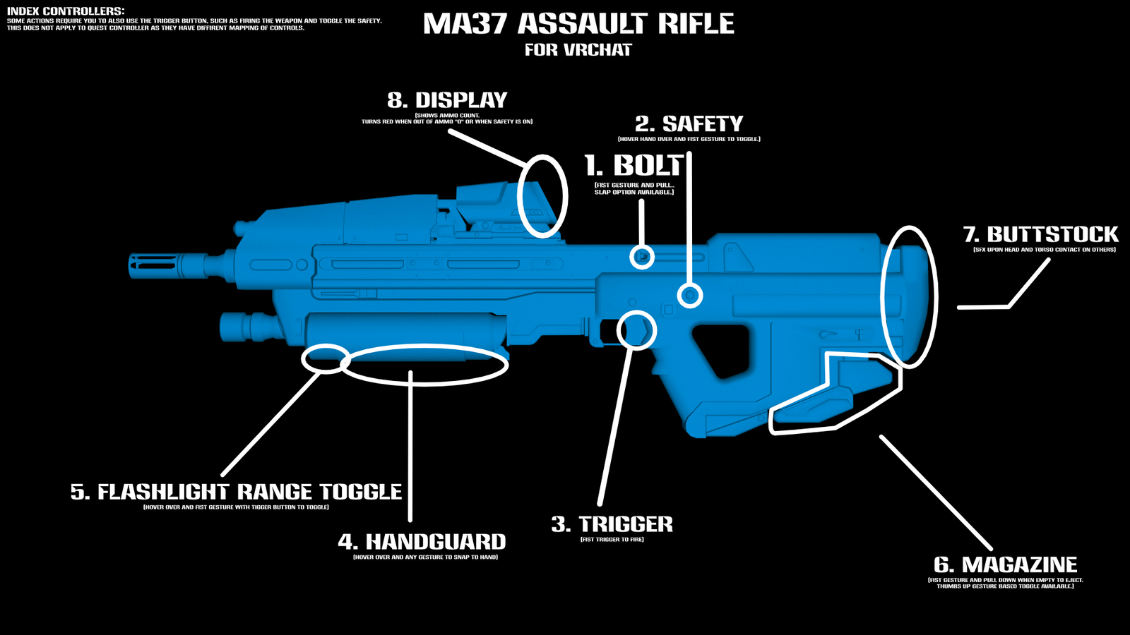 Halo: MA37 Assault Rifle (FREE | VRCFury)