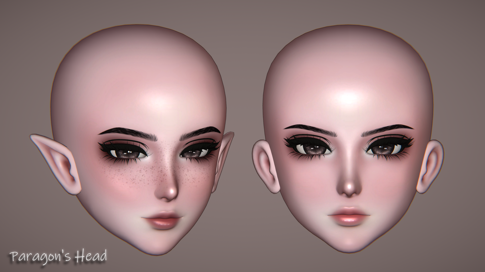 Paragon's Female Head