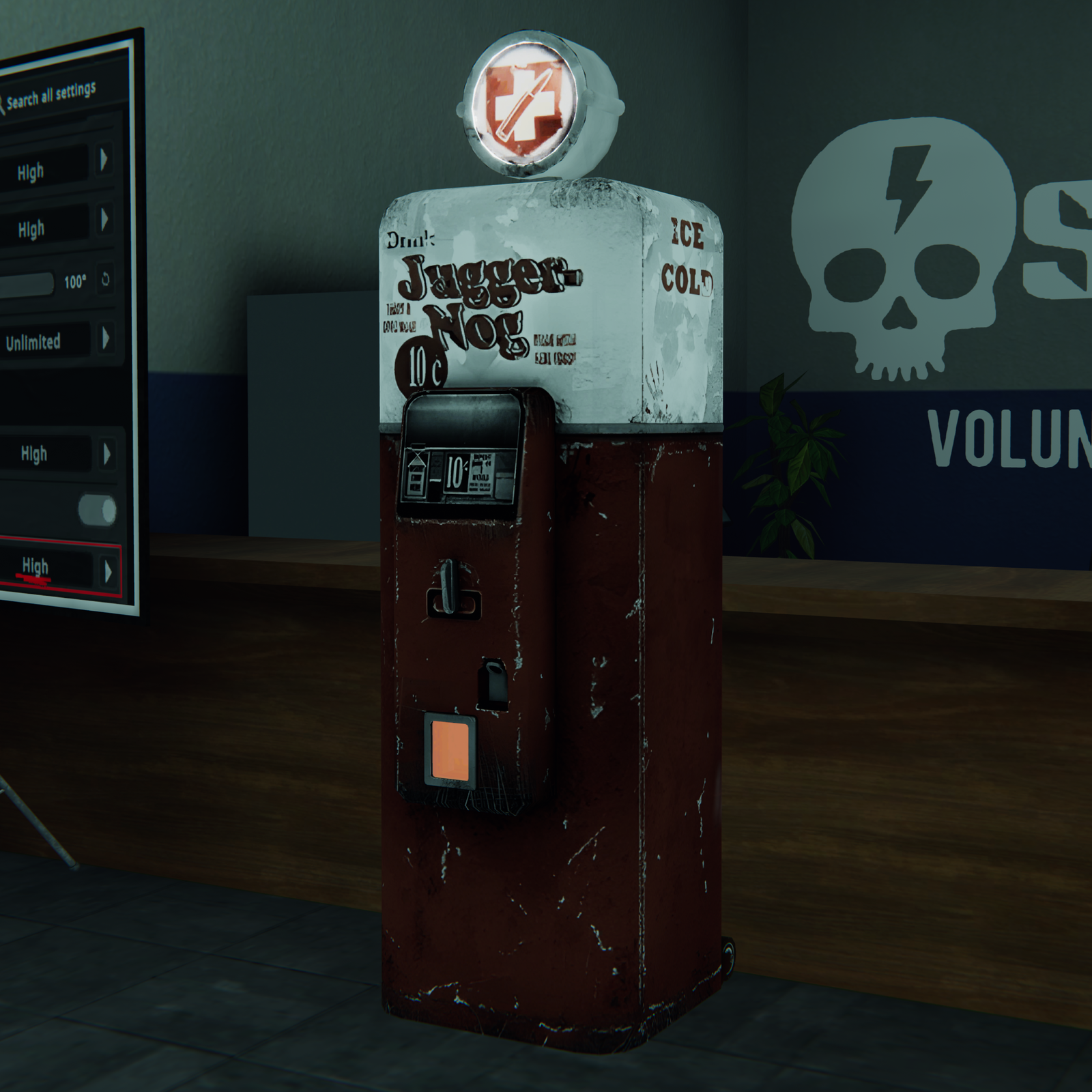 Placeable Jugger-Nog Machine