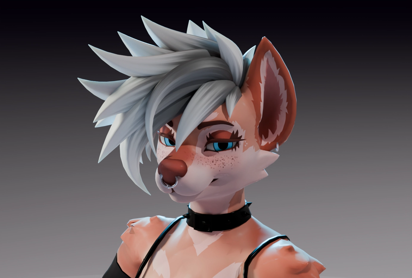 VRChat Furry Belika Hairstyle β