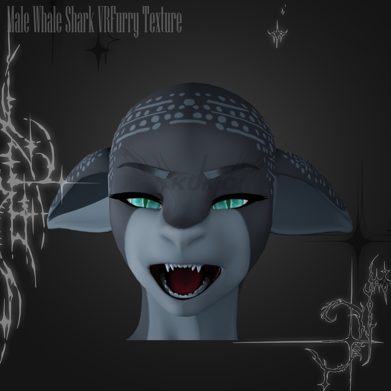 Whale Shark VRFurry  Male Texture