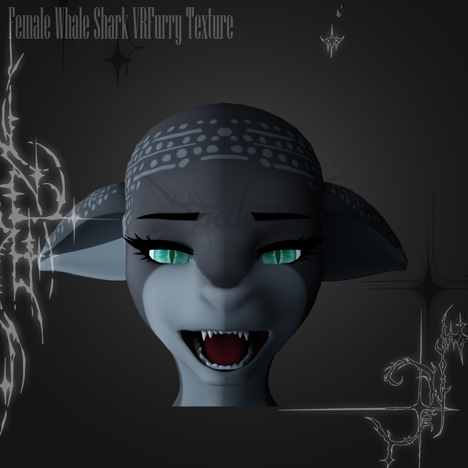 Whale Shark VRFurry  Female Texture