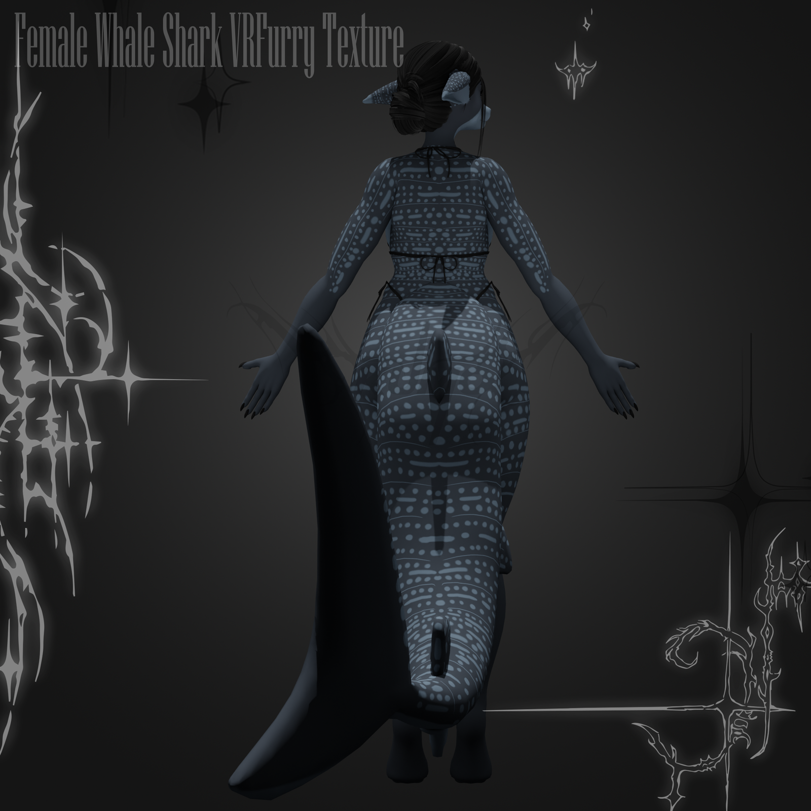 Whale Shark VRFurry  Female Texture