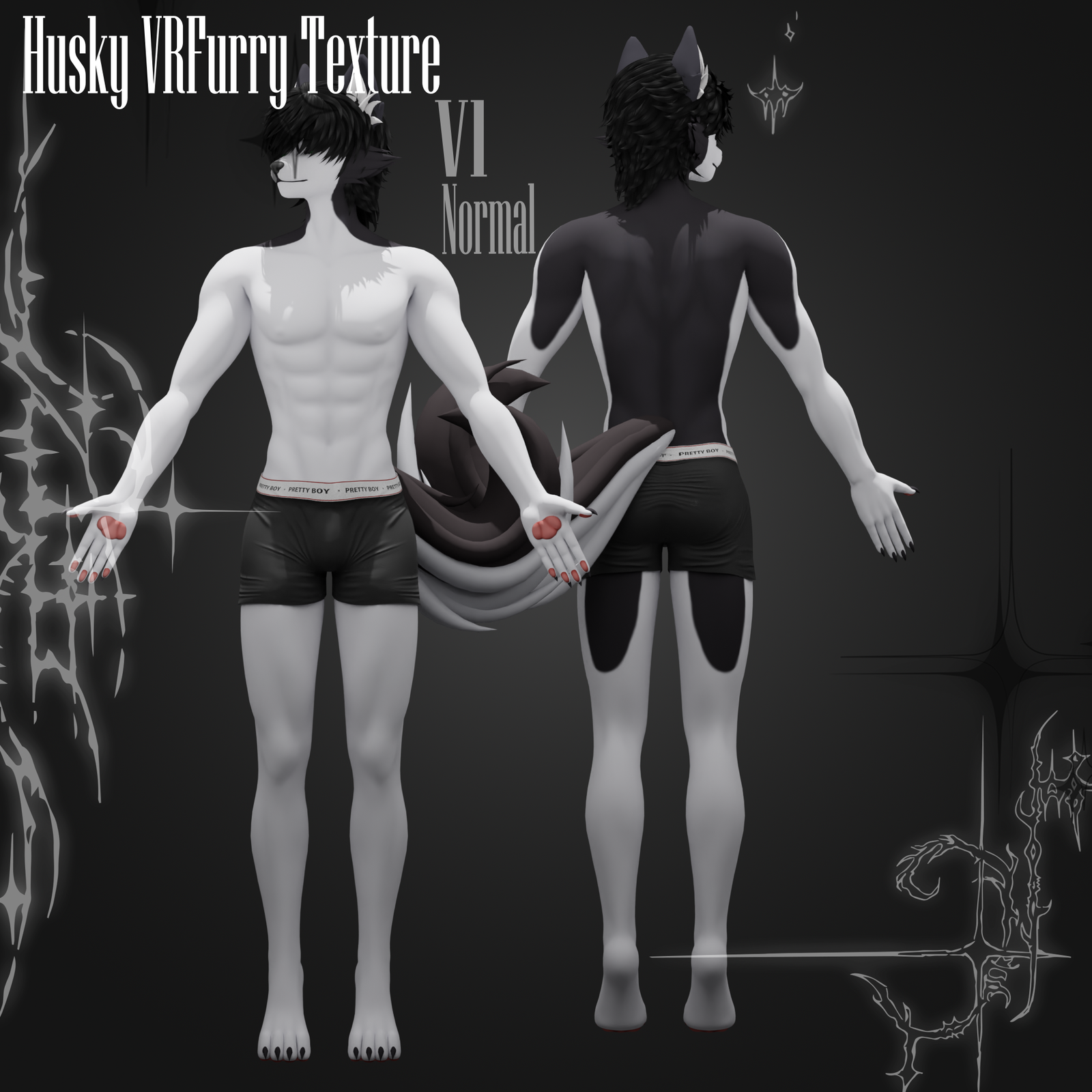 Husky VRFurry Texture