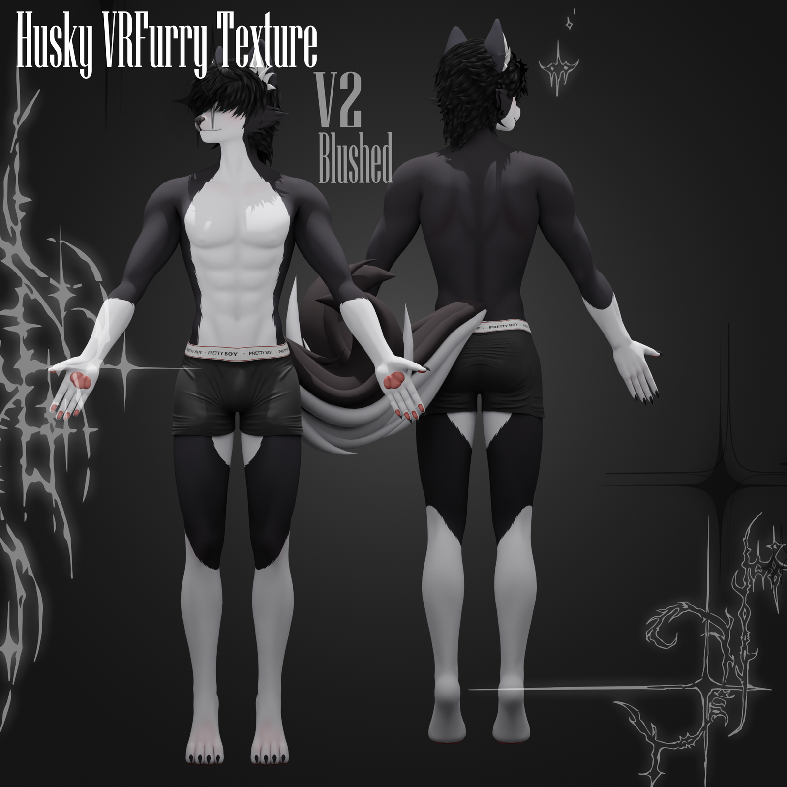 Husky VRFurry Texture