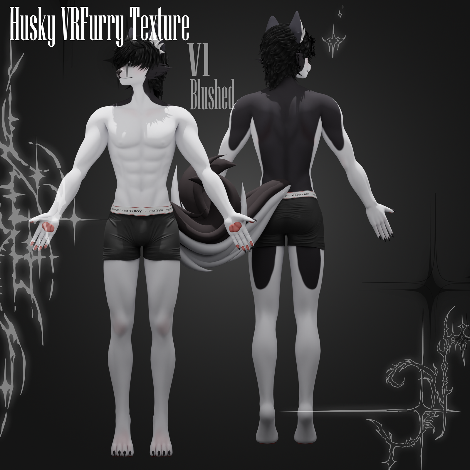 Husky VRFurry Texture