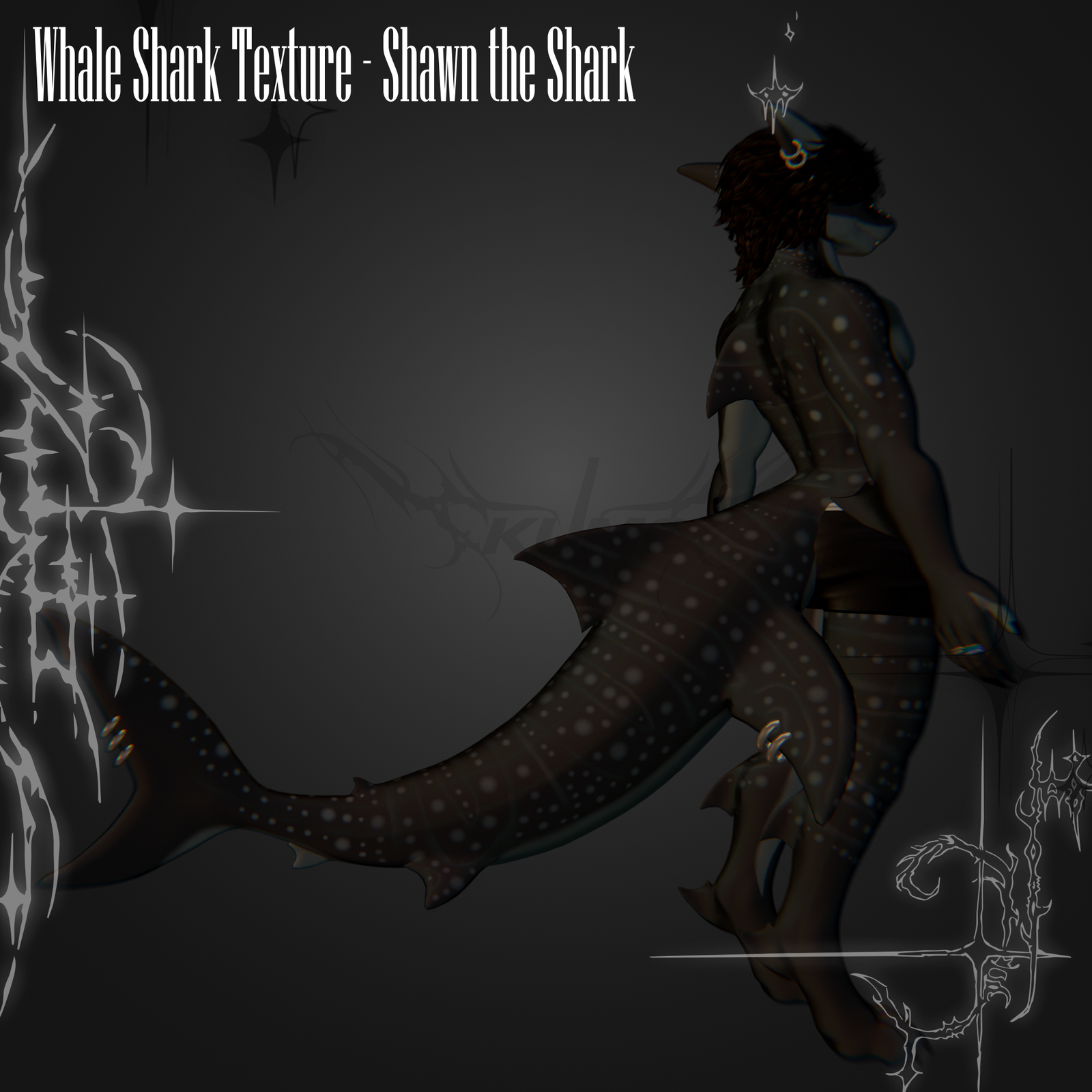 Whale Shark Texture - Shawn The Shark