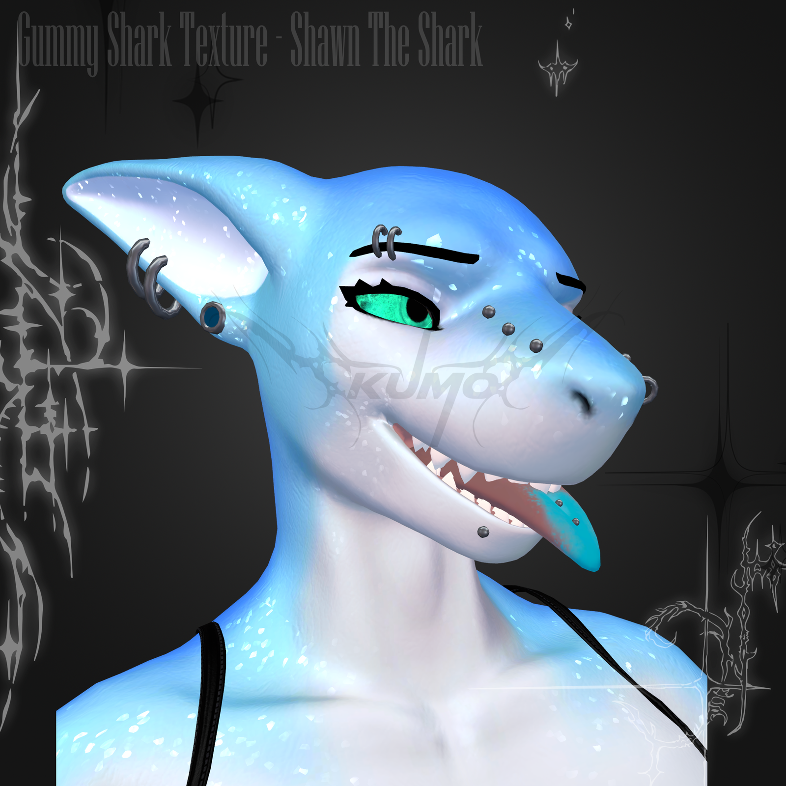 Gummy Shark Texture - Shawn The Shark