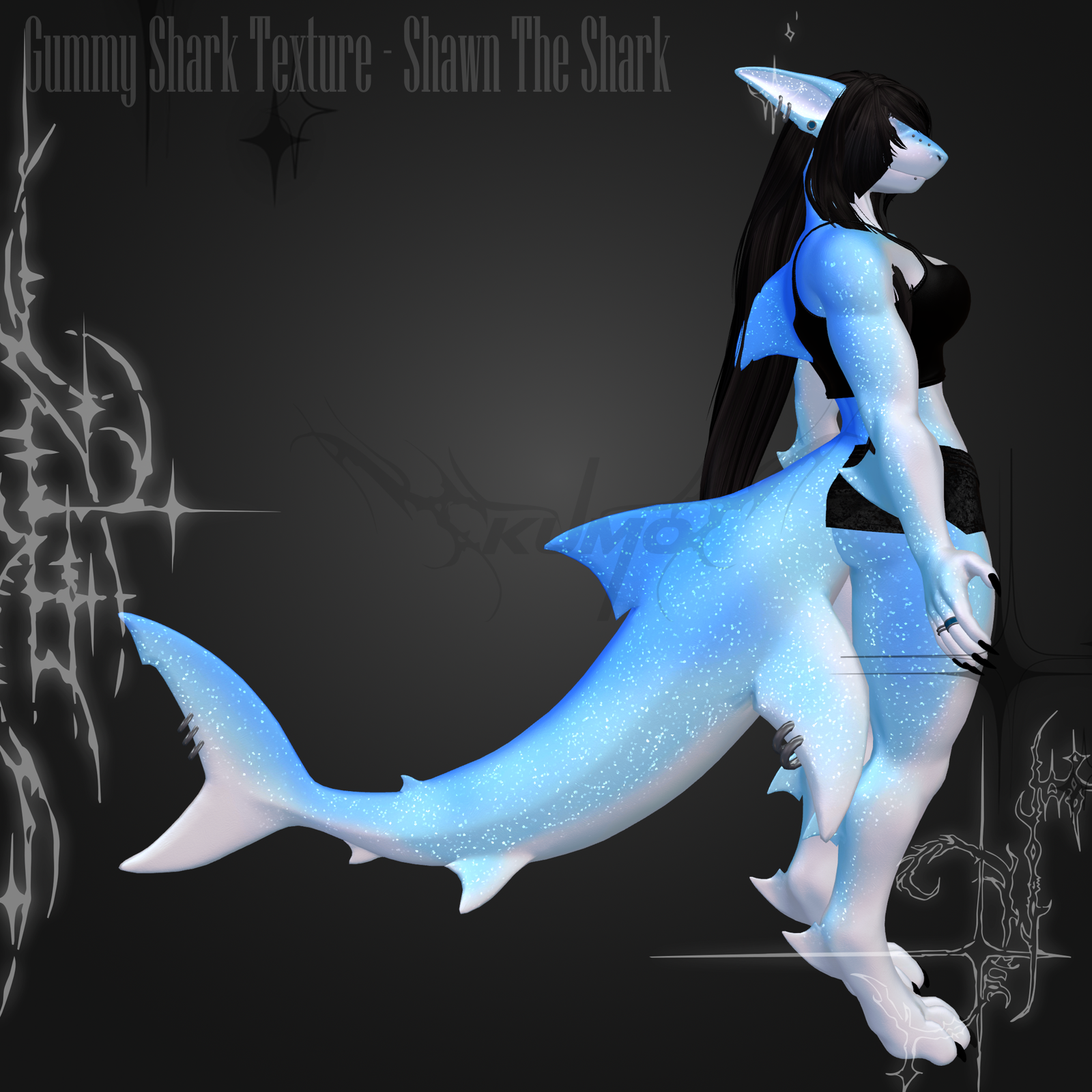 Gummy Shark Texture - Shawn The Shark