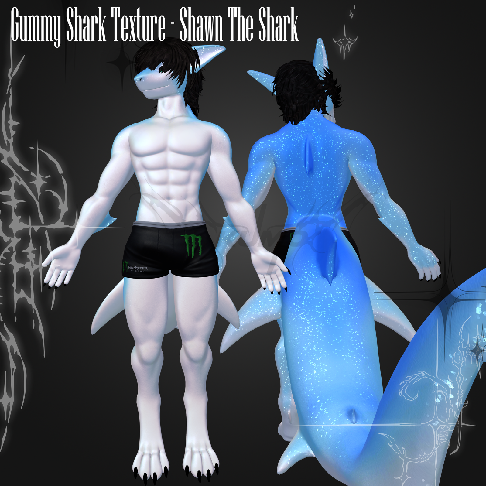 Gummy Shark Texture - Shawn The Shark