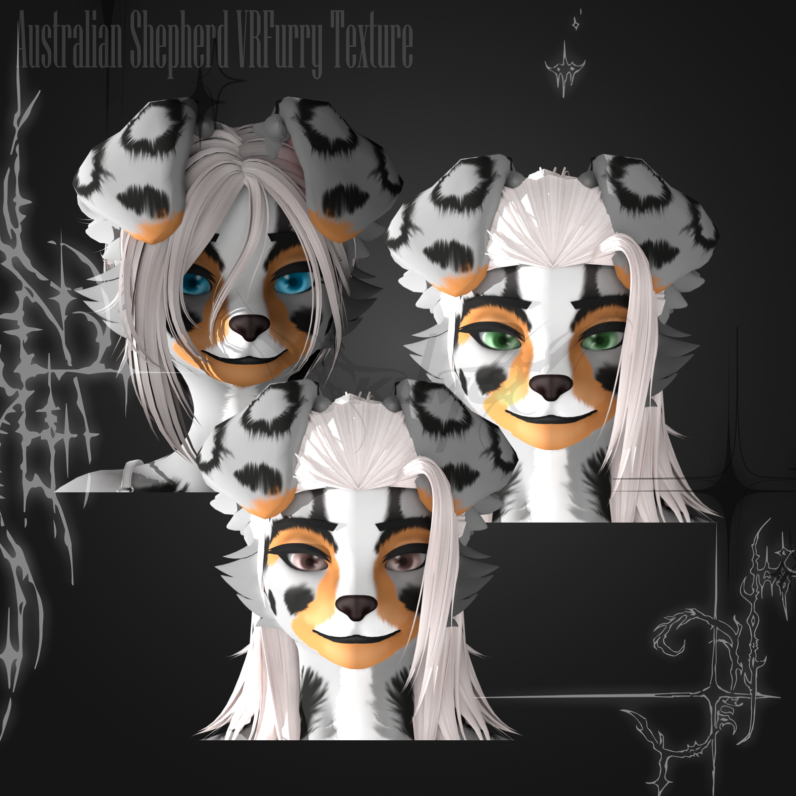 Australian Shepard VRFURRY Texture