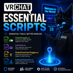 VRChat Essential Scripts v1.0 - [2022.3.22f1] [VRC_3.10.3] [BETA]
