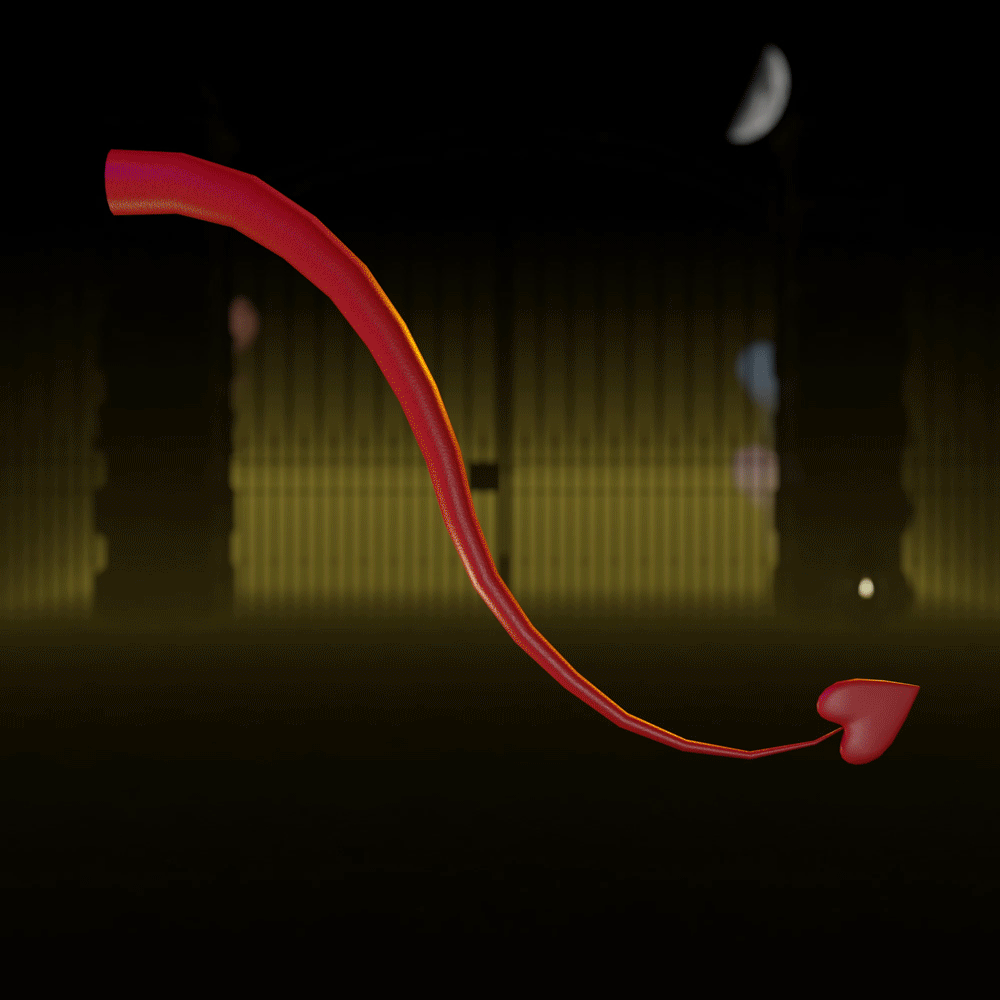 Devil Tail for Halloween!