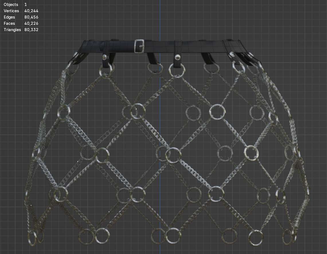Chain Skirt | VrBase, Zinfit, SlimFit