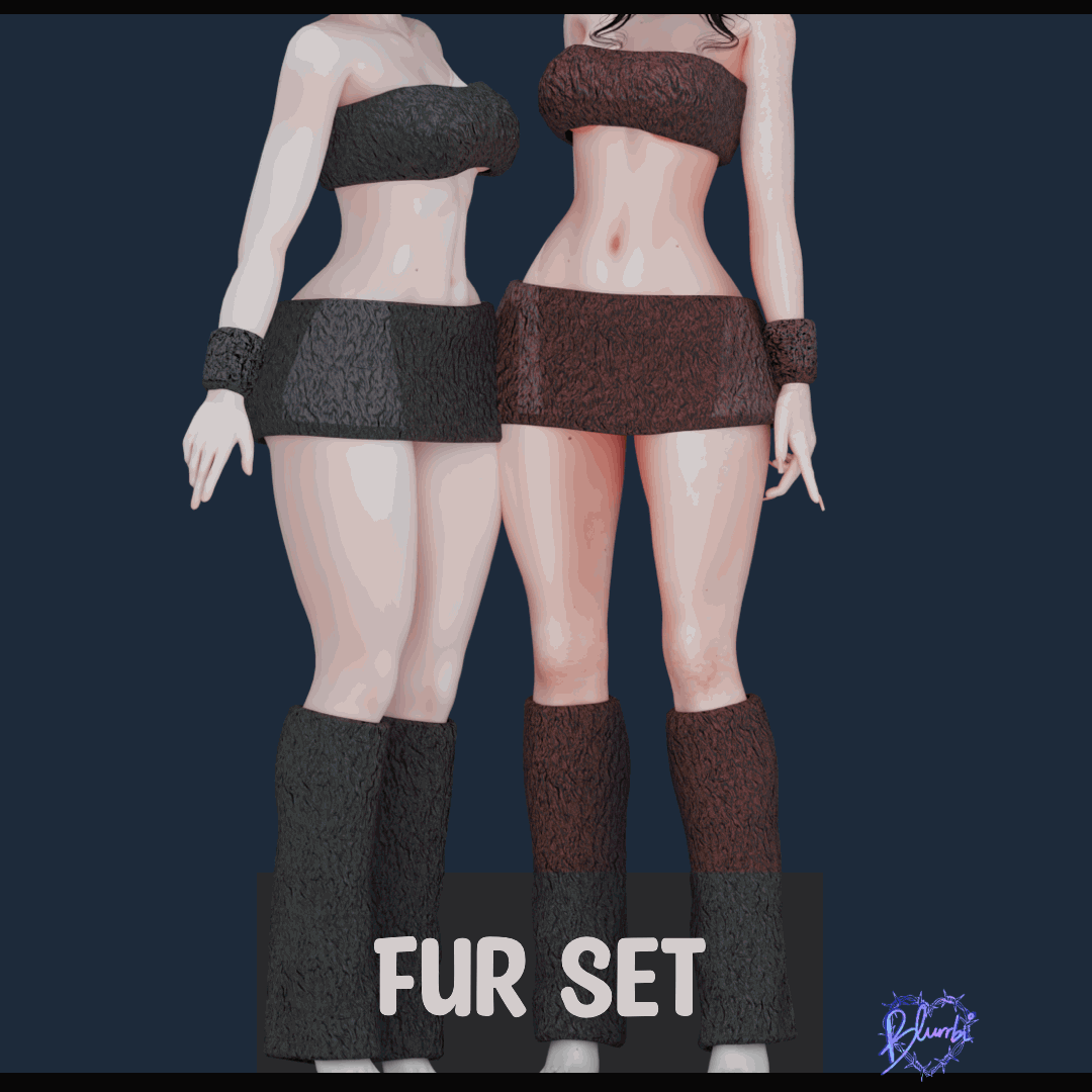 Fur Set  |  VrBase, SlimFit, Zinfit