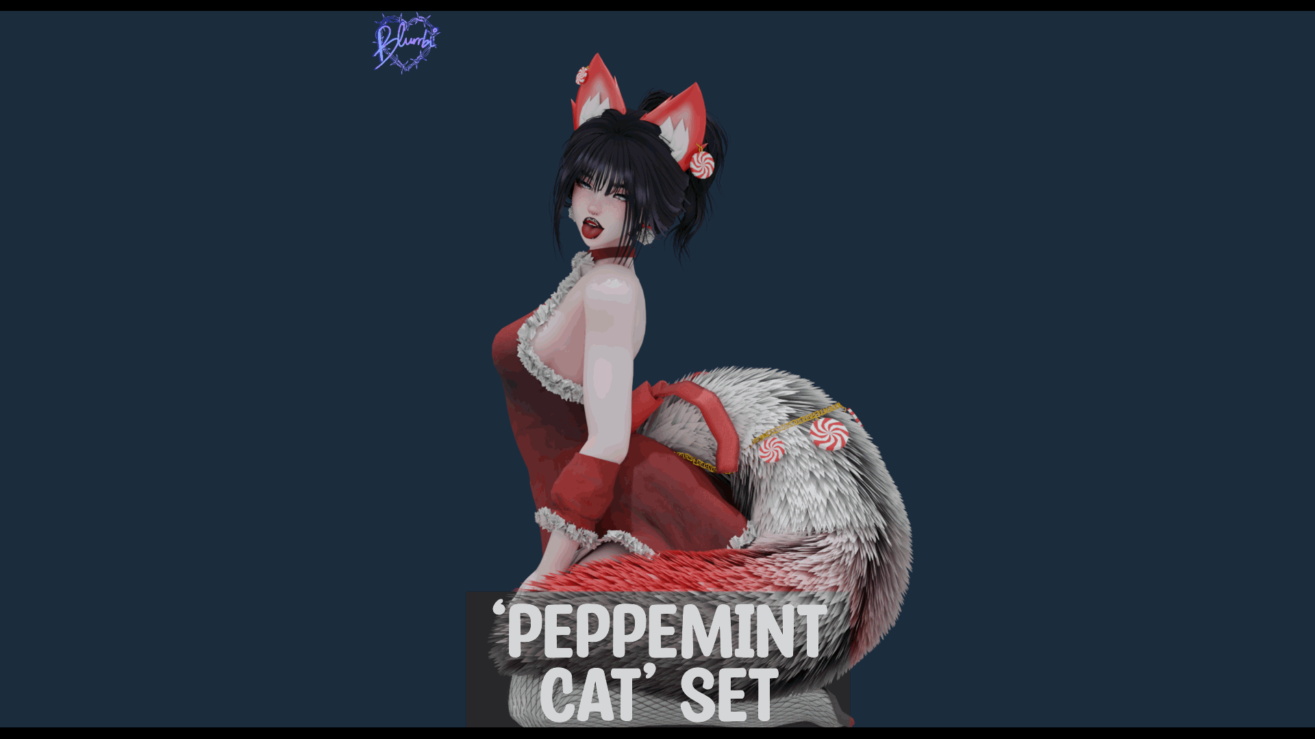'Peppermint Cat' Set