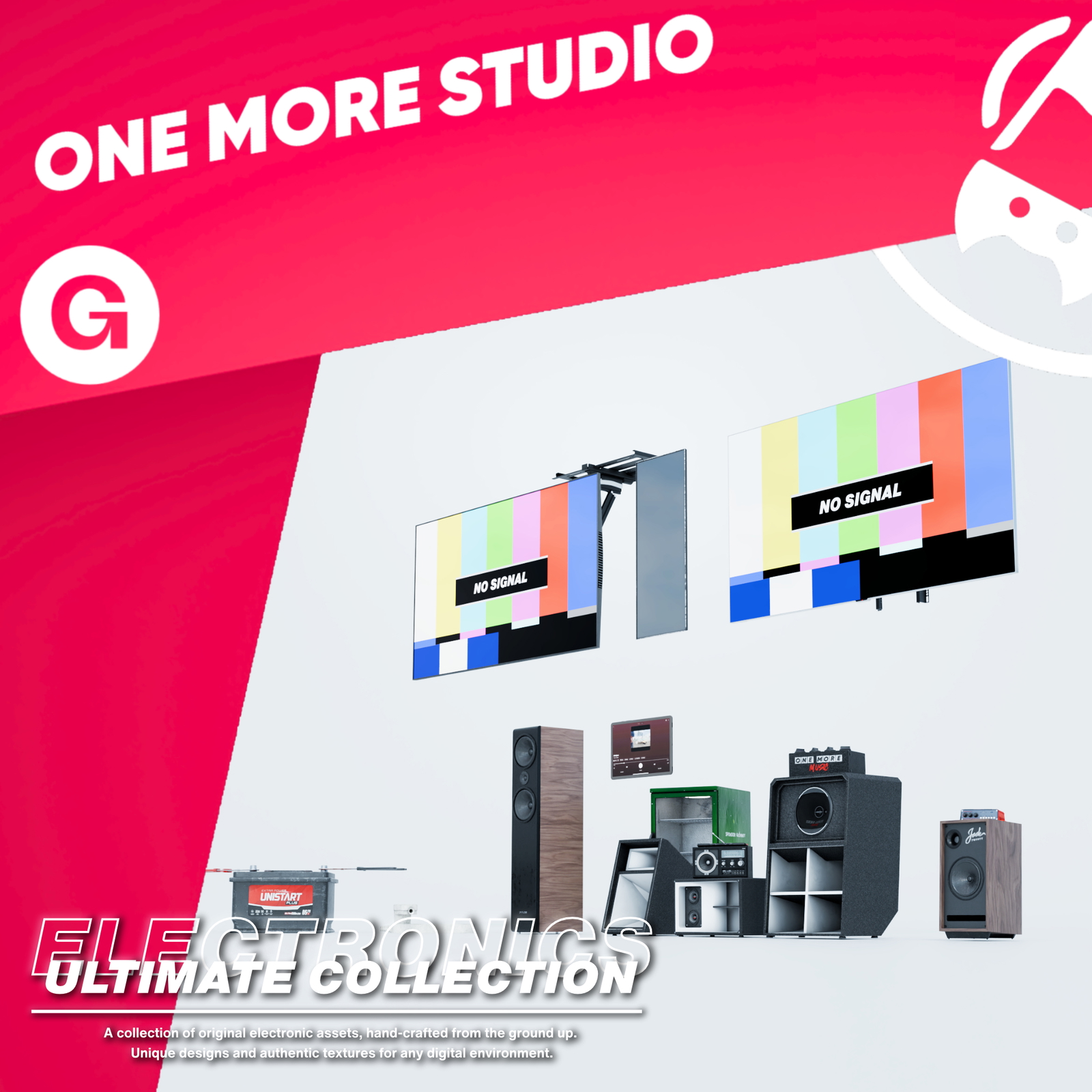 "OLD" | ELECTRONICS. ASSETS PACK | FREE