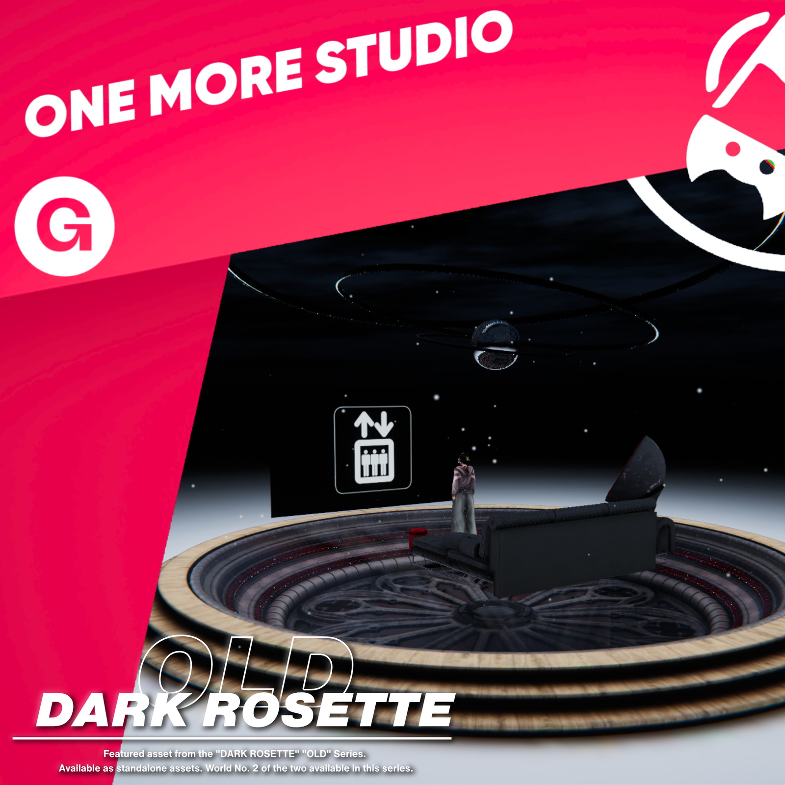 "OLD" | DARK ROSETTE | 0.1