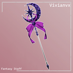 [Fantasy Staff] Rigged