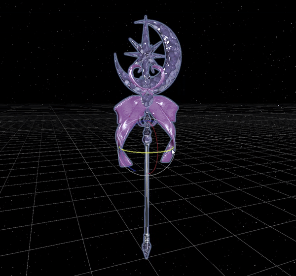 [Fantasy Staff] Rigged