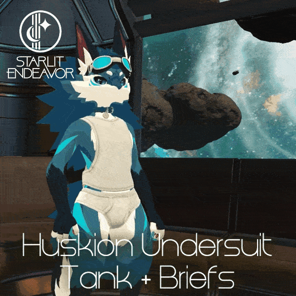 Huskion Undersuit - Tank + Briefs - VRChat Clothing