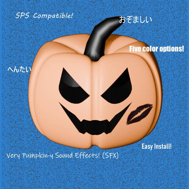 Lewd Pumpkin: A Fun (SPS Compatible) Halloween Prop