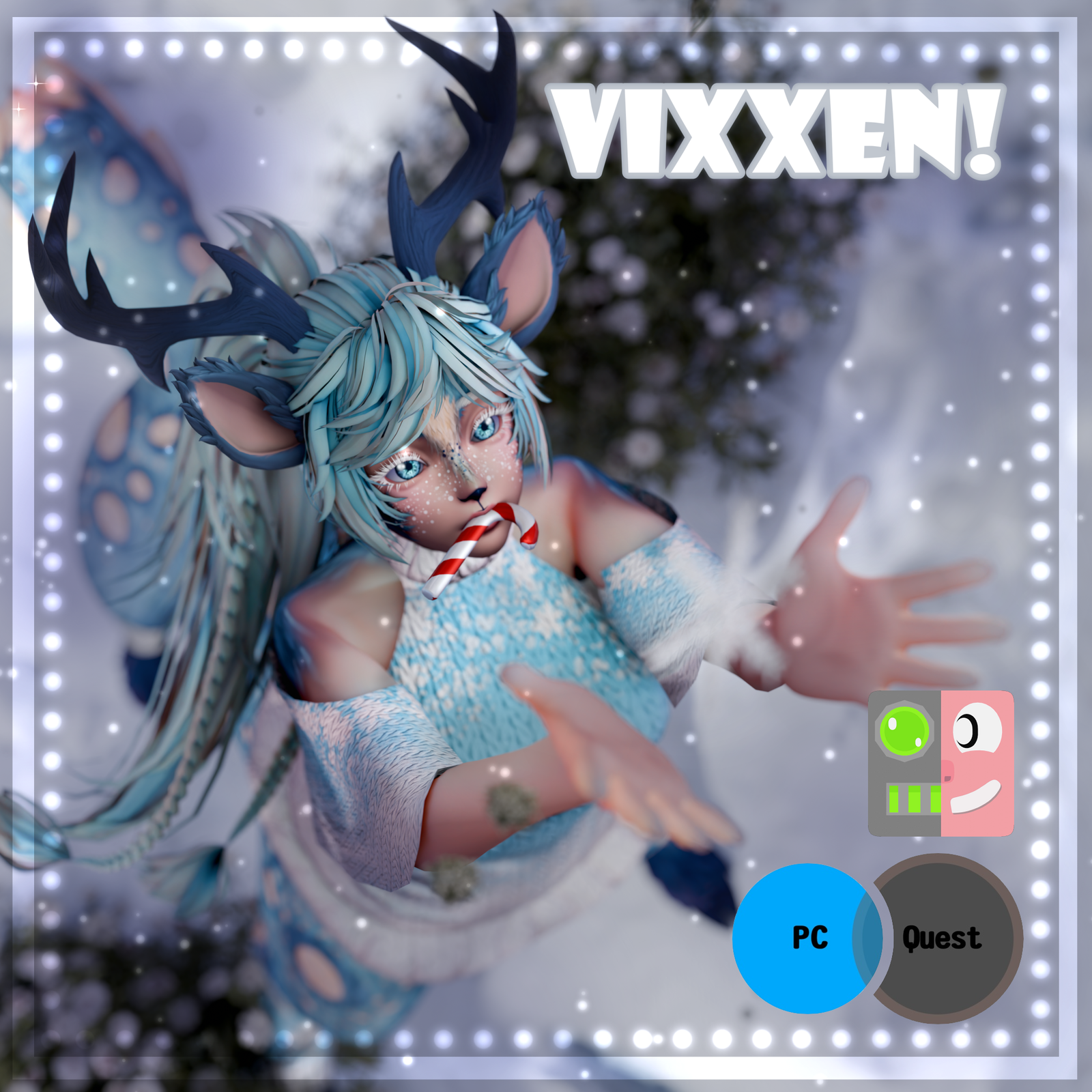 VIXXEN - Vrchat Centaur Avatar Furry/Human!