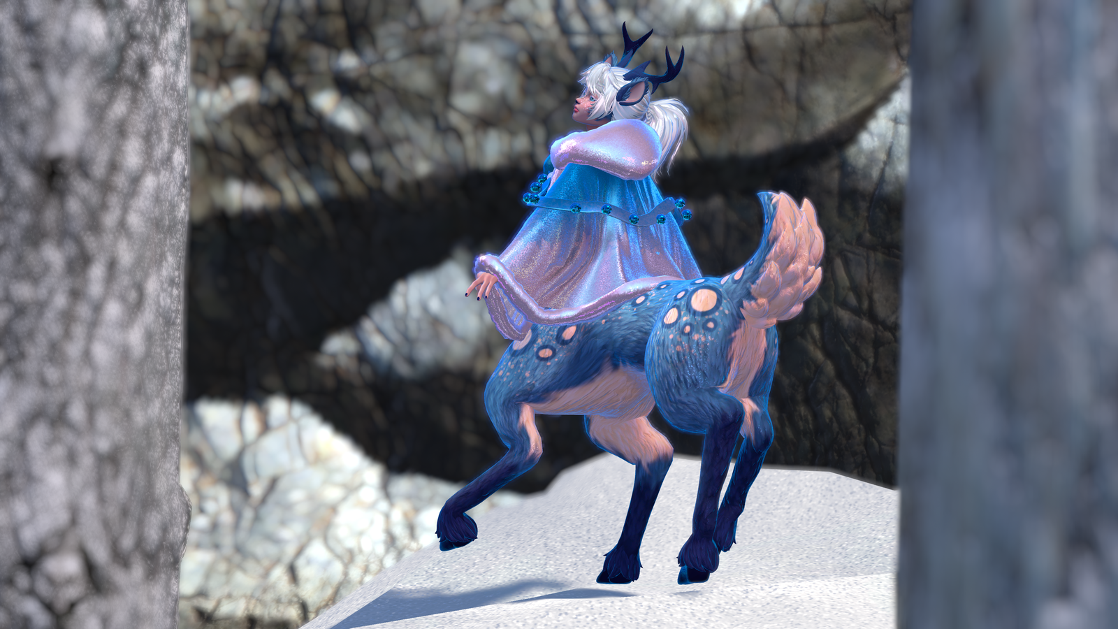 VIXXEN - Vrchat Centaur Avatar Furry/Human!