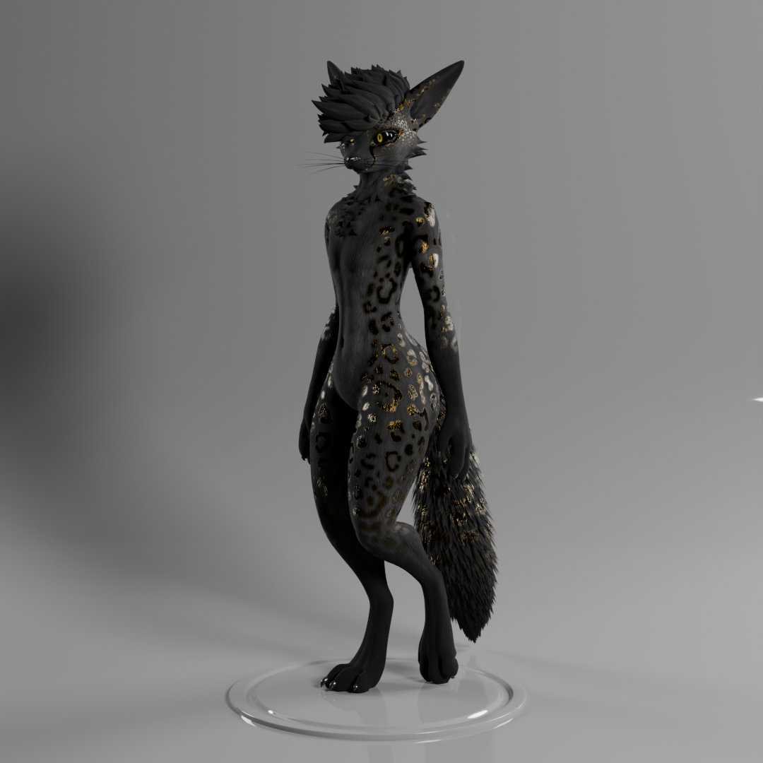 Gold Leopard - Rexouium Texture