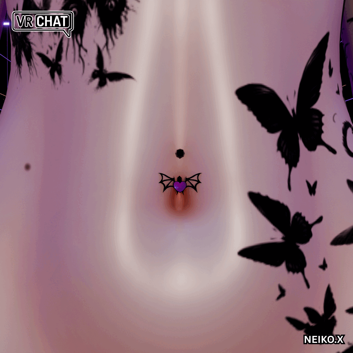 HEARTWING NAVEL PIERCING | FREE