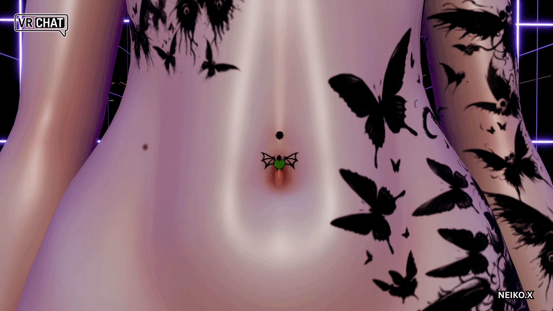 HEARTWING NAVEL PIERCING | FREE